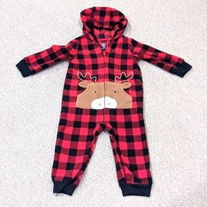Size 18 months Just One You by Carter's fleece hooded romper